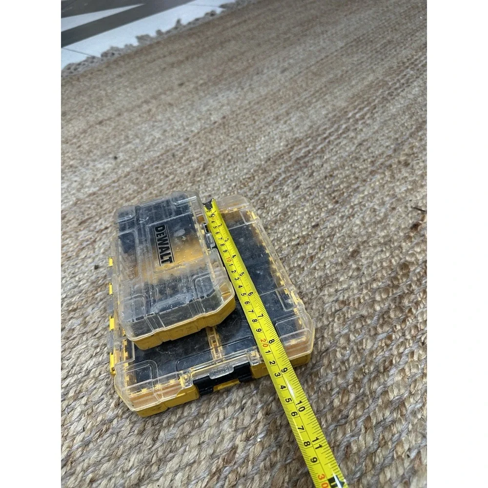 DeWalt Drill Bit ToughCase 2-pack Used Tough Case for Tough Jobs Black/Yellow